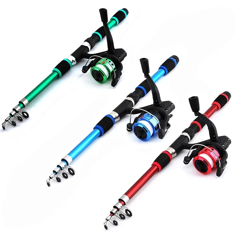 Fishing Equipment Online - Набор для рыбалки: телескопическая удочка, спиннинговая