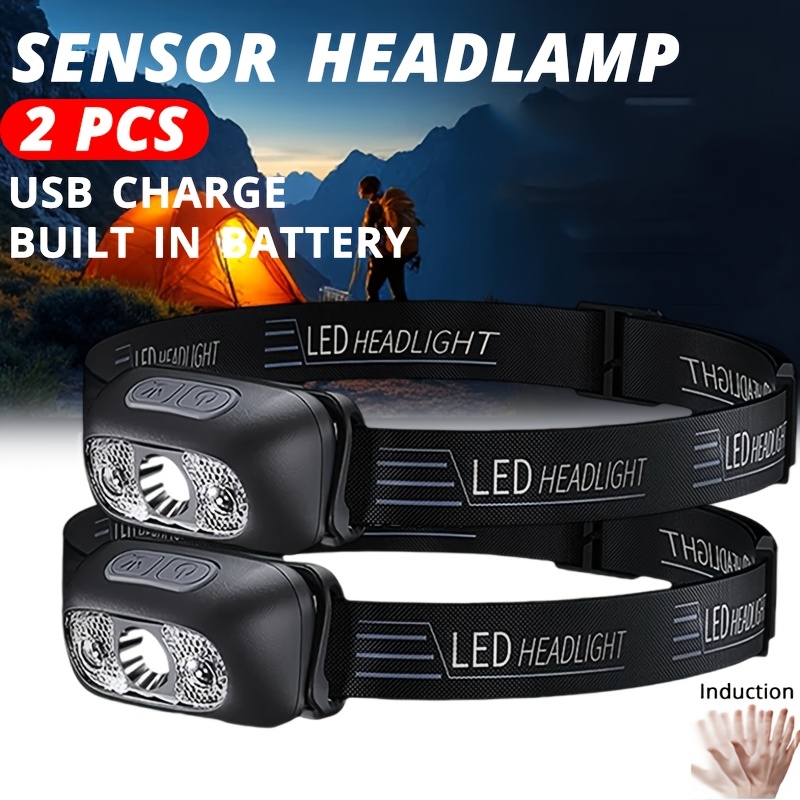 Fishing Headlamp - Налобный фонарь сильного света, портативный светодиодный