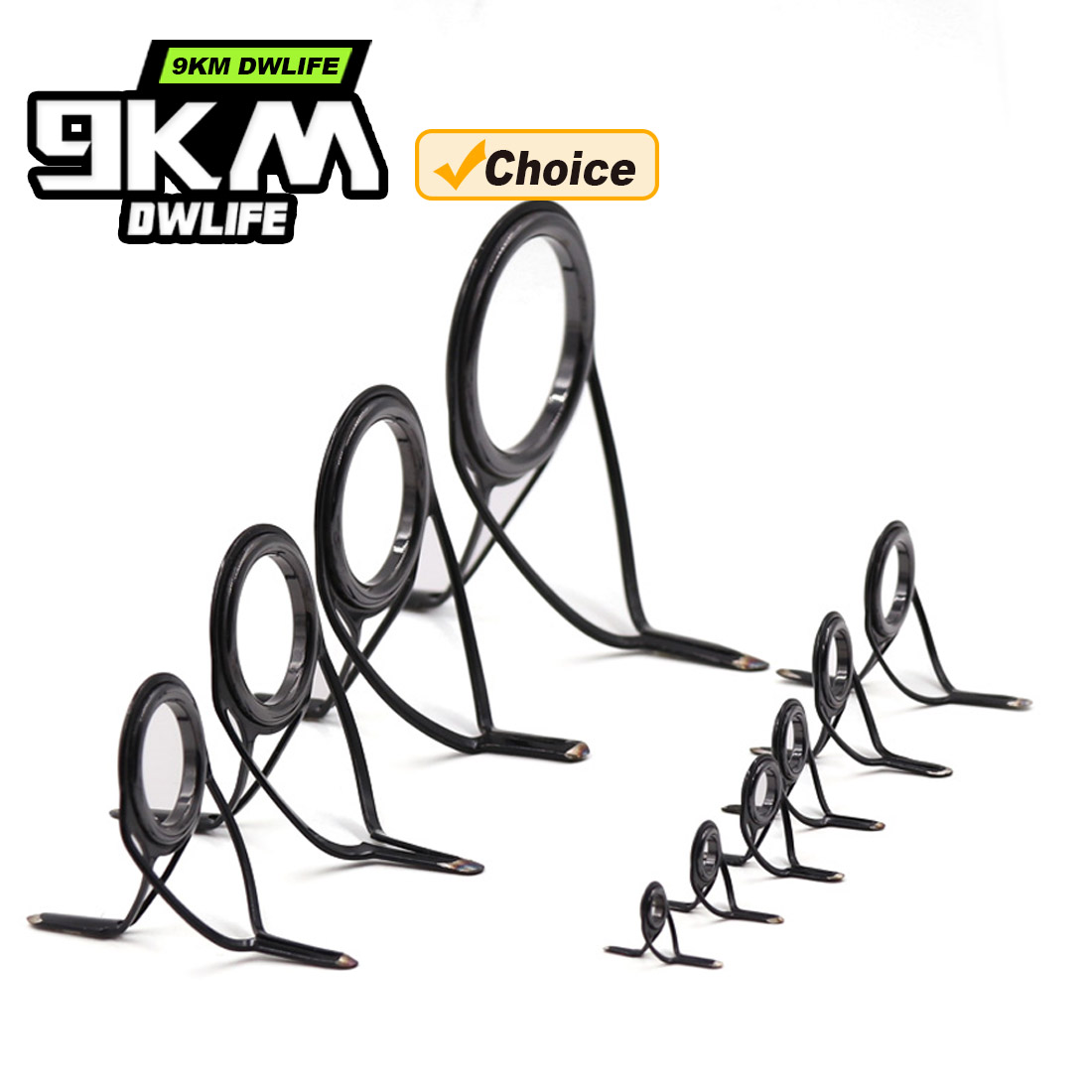 Fishing Equipment Rod - Комплект из 10 изогнутых кольцевых направляющих