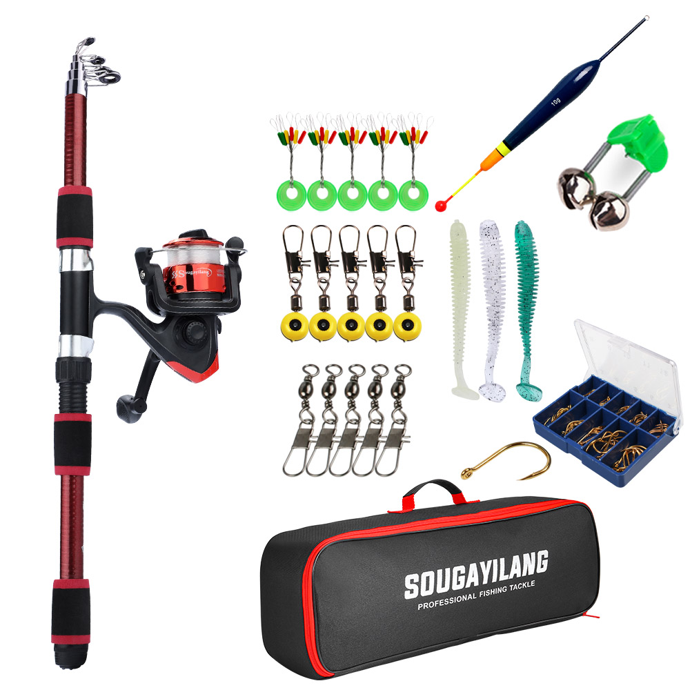 Fishing Equipment Online - Комбинированная спиннинговая удочка и катушка Sougayilang,