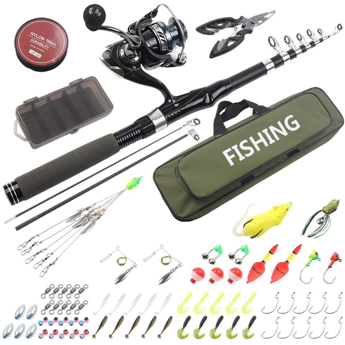 Fishing Equipment Online - Набор для рыбалки из 86 предметов: