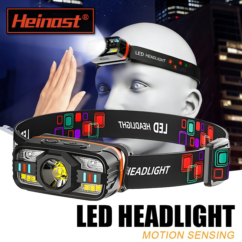 Fishing Headlamp - Перезаряжаемый через USB светодиодный налобный фонарь