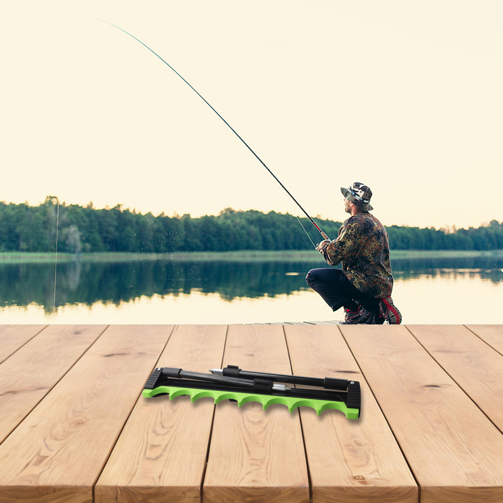Держатель для 4 удилищ и 8 кат – обзор и цена Fishing Equipment Rod