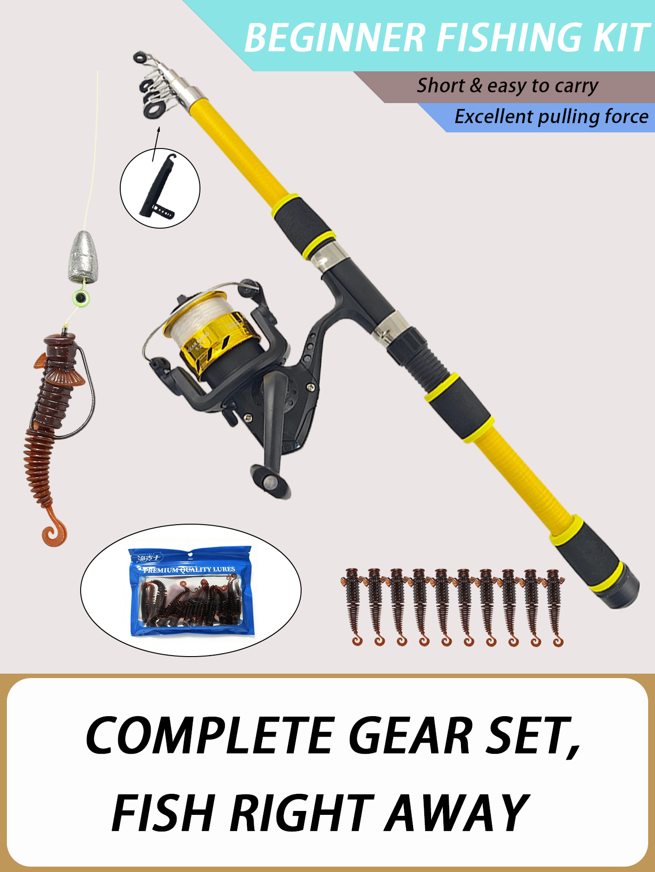 Телескопический набор для рыба – обзор и цена Fishing Equipment Online