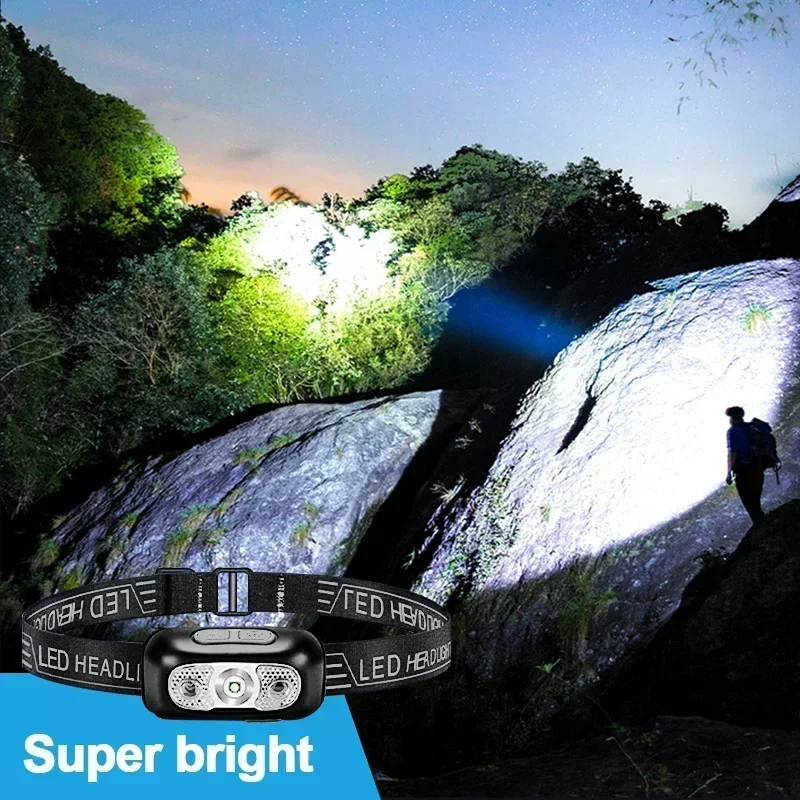 Налобный фонарь сильного света – обзор и цена Fishing Headlamp