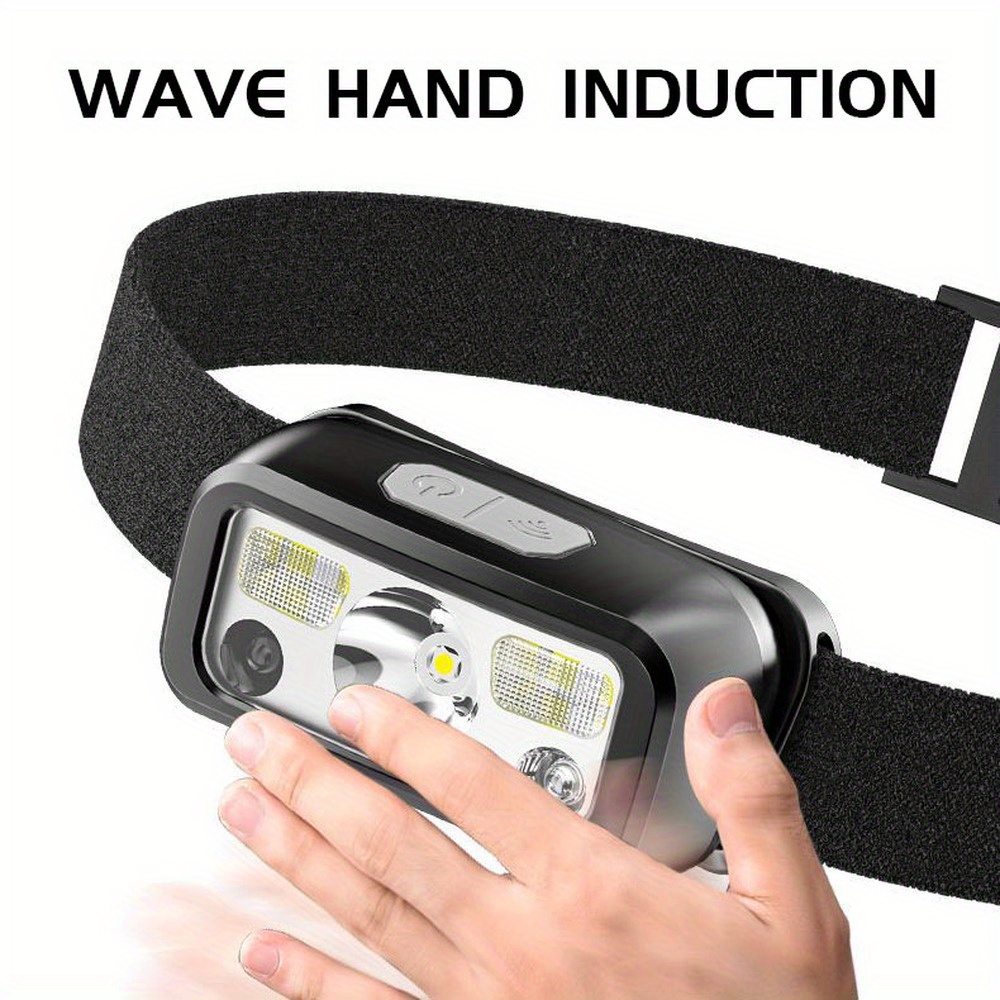 Мощный налобный фонарь COB LED – обзор и цена Fishing Headlamp