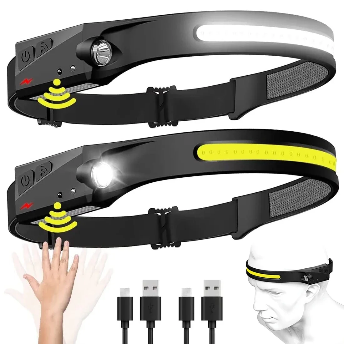 Светодиодный налобный фонарь C – обзор и цена Fishing Headlamp