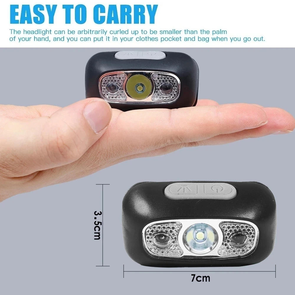 Налобный фонарь сильного света – обзор и цена Fishing Headlamp
