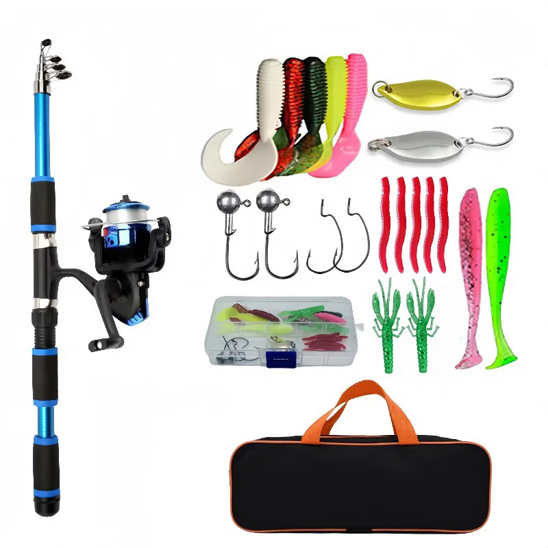 Полный набор удочек с телескоп – обзор и цена Fishing Equipment Online